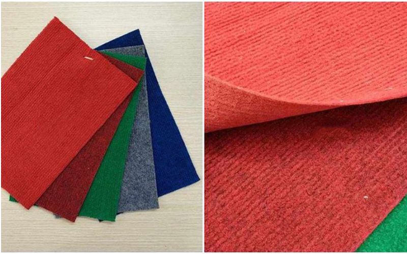 giới thiệu về thảm nỉ sự kiện