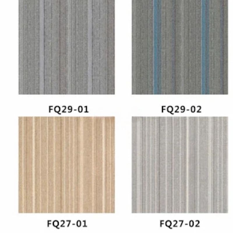 Bảng màu thảm tấm đế cao su FQ Bảng màu thảm tấm đế cao su FQ