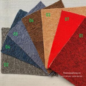 thảm cuộn 1 màu giá rẻ hc