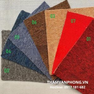 Thảm cuộn 1 màu giá rẻ hc
