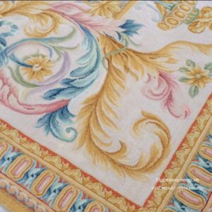 thảm len dệt tay