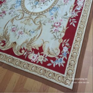 thảm len dệt tay