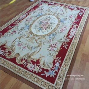 thảm len dệt tay