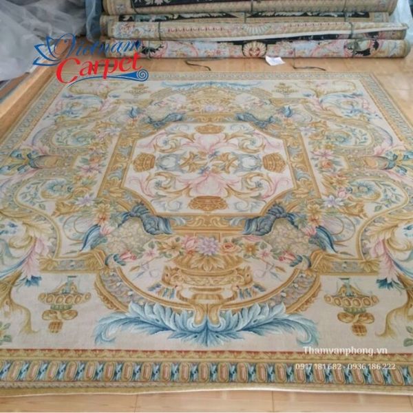 Thảm Len Dệt Tay 01