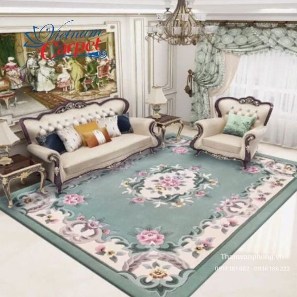 Thảm Len Dệt Tay 03