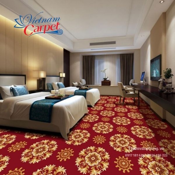 Vietnam Carpet – Giải pháp thảm nylon in uy tín cho khách sạn Vietnam Carpet – Giải pháp thảm nylon in uy tín cho khách sạn