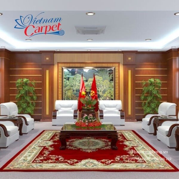 Ưu điểm nổi bật của thảm dệt trong không gian khánh tiết Ưu điểm nổi bật của thảm dệt trong không gian khánh tiết