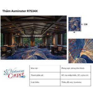 Đặc điểm nổi bật của thảm Axminster R7534X