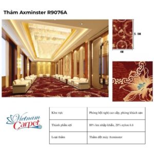 Đặc điểm nổi bật của Thảm Axminster R9076A