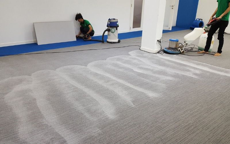 Bí quyết vệ sinh thảm văn phòng