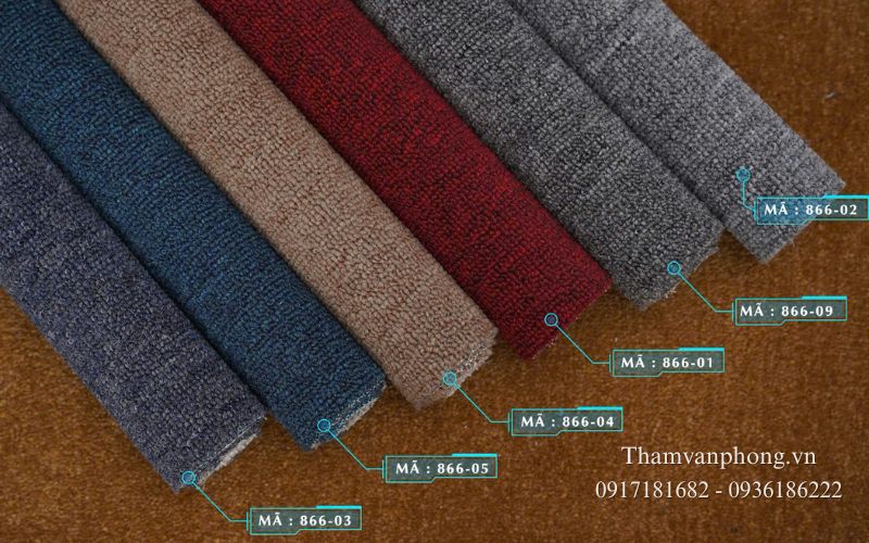 Nguyên tắc phối màu thảm cuộn giúp không gian hài hòa