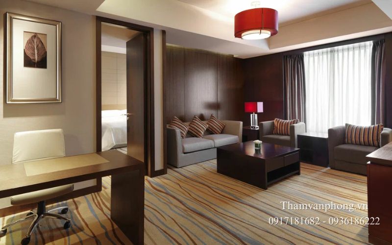 Tầm quan trọng của việc phối màu thảm cuộn trong không gian nội thất