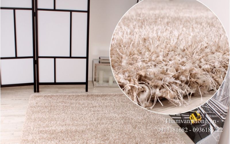 Tiêu chí chọn thảm lông xù phù hợp với phong cách hiện đại
