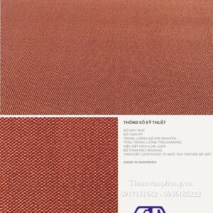 Thảm cuộn hoa văn BC Breeze Plus màu đỏ