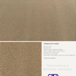 Thảm cuộn hoa văn BC Breeze Plus màu vàng