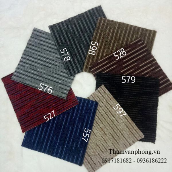 Cấu tạo và chất liệu thảm cuộn Crest