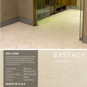 Thảm cuộn hoa văn Exstacy mã SKU 1090