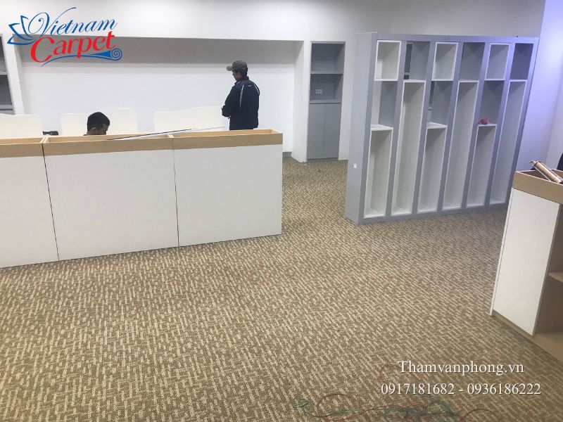 Vai trò của thảm văn phòng trong không gian làm việc