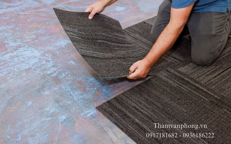 Thảm tấm đế cao su có độ bền vượt trội