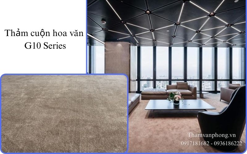 Mẫu thảm cuộn hoa văn G10 Series