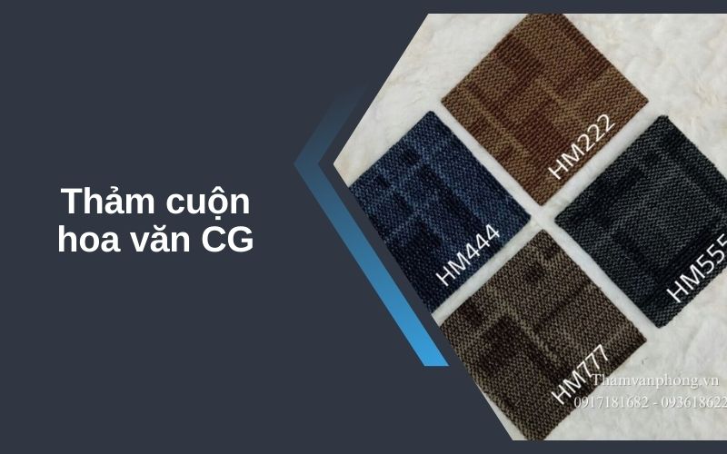 Thảm cuộn hoa văn CG