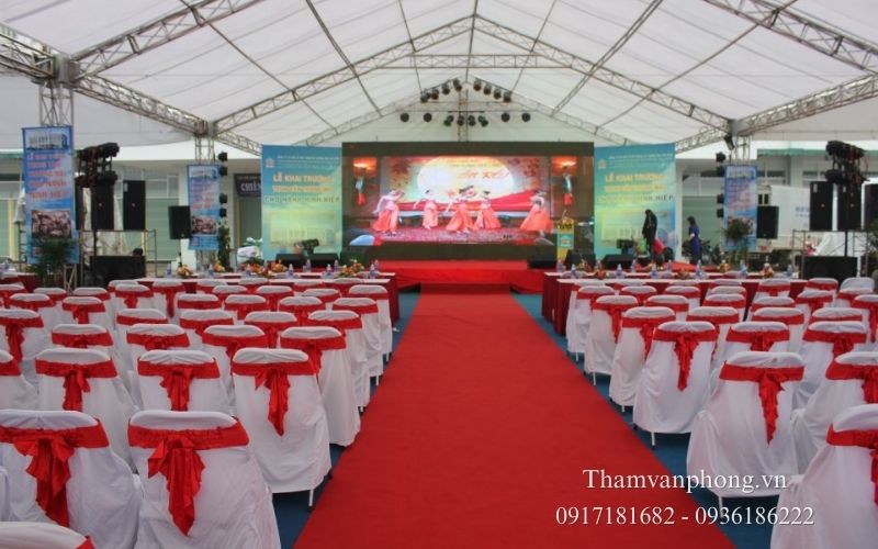 Thảm trải sự kiện sang trọng