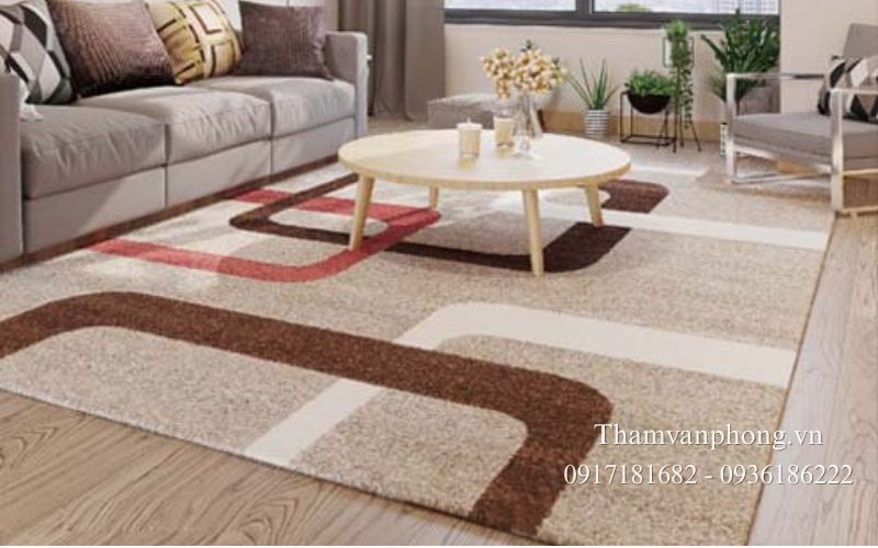 Các mẫu thảm trang trí phòng khách được ưa chuộng hiện nay