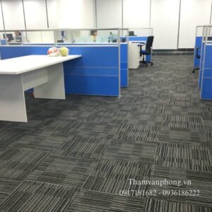 Thảm tải văn phòng tấm đế cao su