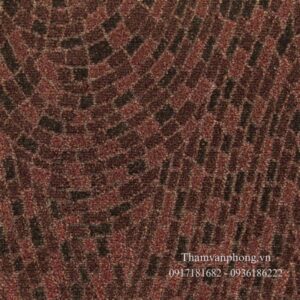 Thảm tấm TUNTEX T606 màu đỏ phối