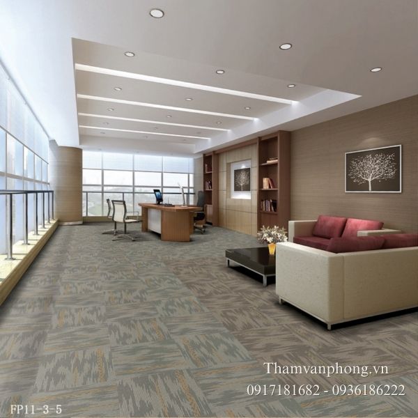 Thảm AZ Serie ứng dụng lắp đặt trong văn phòng