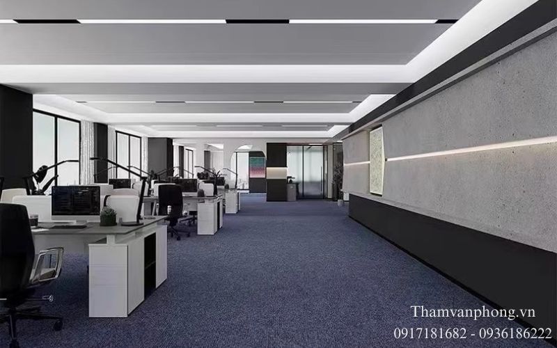 Thảm cuộn lót sàn cho văn phòng