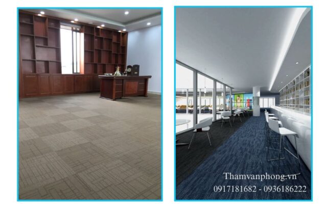 Thảm sang trọng cho nơi làm việc giúp không gian văn phòng trở nên chuyên nghiệp và hiện đại hơn