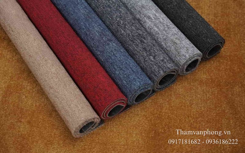 Thảm tấm đa dạng màu sắc