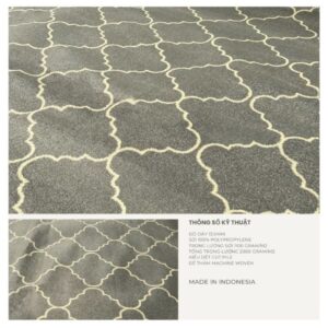 Thảm hoa văn PARIS CUỘN 4.2M