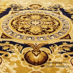 Ứng dụng của thảm len hoa văn hoàng gia