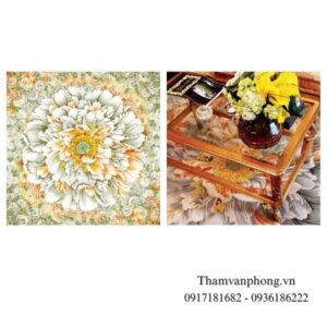 Ứng dụng thảm len dệt tay hoa văn cao cấp