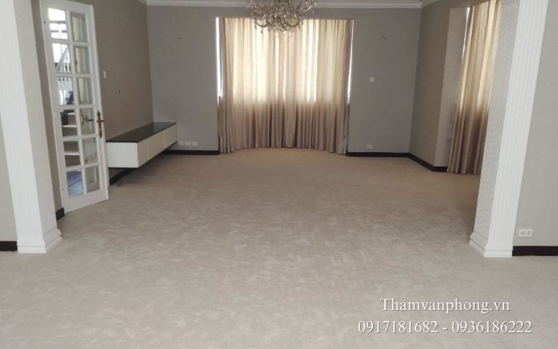 Thảm lông ngắn dễ vệ sinh