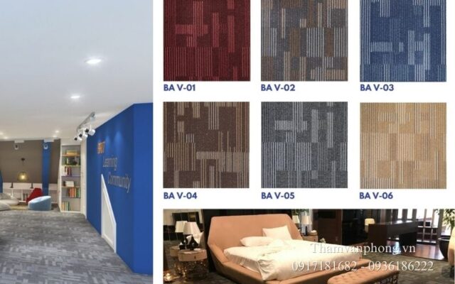 Thảm tấm văn phòng Basics V