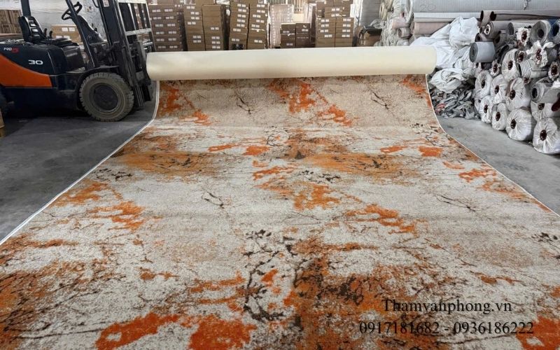 Thảm cuộn tibet văn phòng