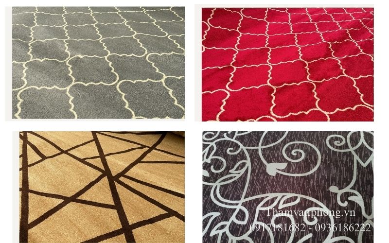 Thảm cuộn hoa văn