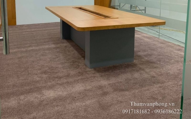 Thi công thảm văn phòng