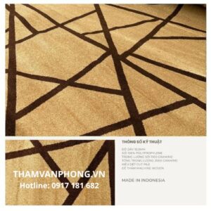 Thảm hoa văn PARIS CUỘN
