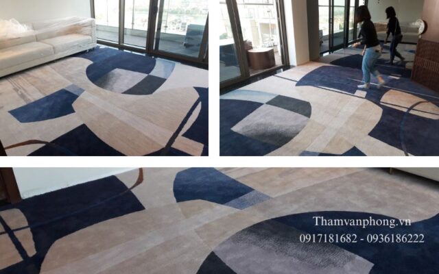 Thảm Axminster có cấu trúc chắc chắn, độ bền cao