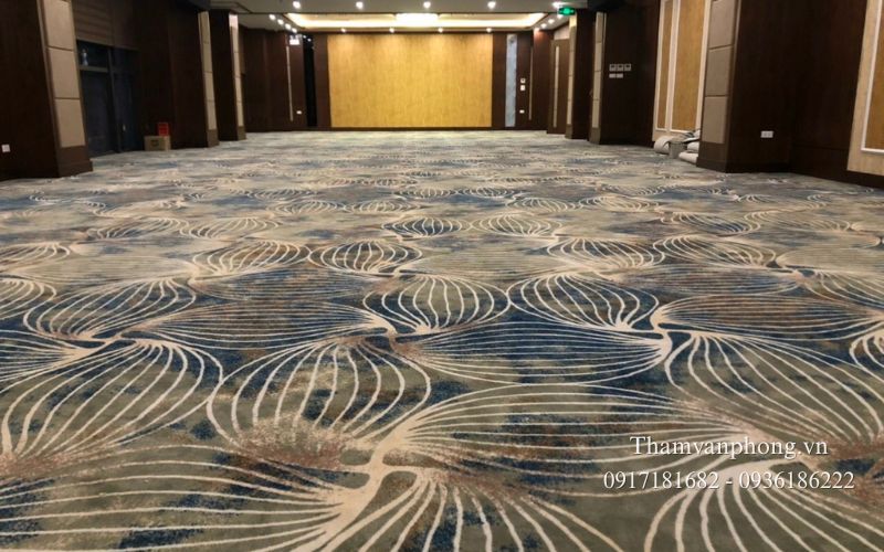Thi công thảm Axminster cho khách sạn