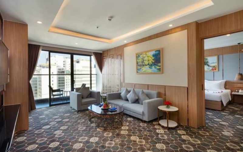 Thảm Axminster trong khách sạn