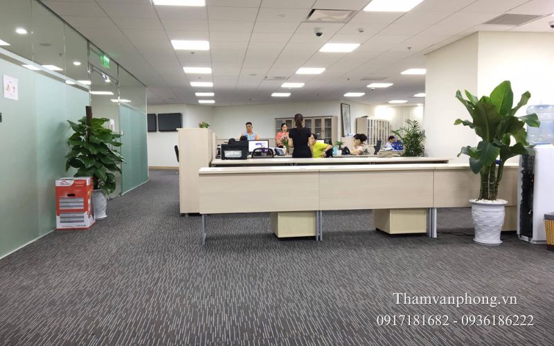 Lắp đặt thảm văn phòng phù hợp với nhu cầu sử dụng