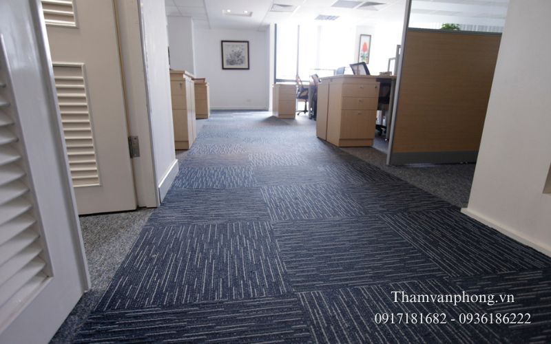 Thảm tấm phù hợp cho không gian hẹp, vệ sinh dễ