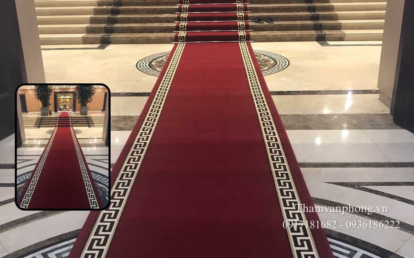 Thảm Văn Phòng cung cấp đa dạng mẫu tảm sự kiện, phù hợp với nhiều không gian