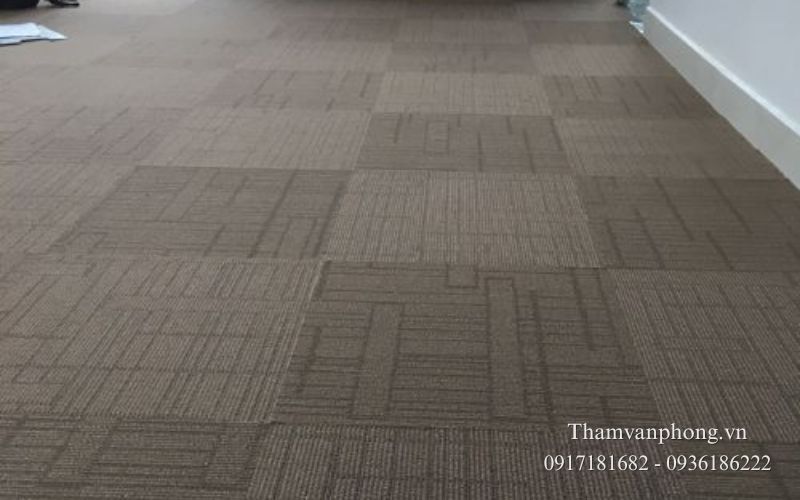 Thảm tấm đế cao su cho văn phòng có thể ứng dụng linh hoạt trong hầu hết các không gian làm việc hiện đại