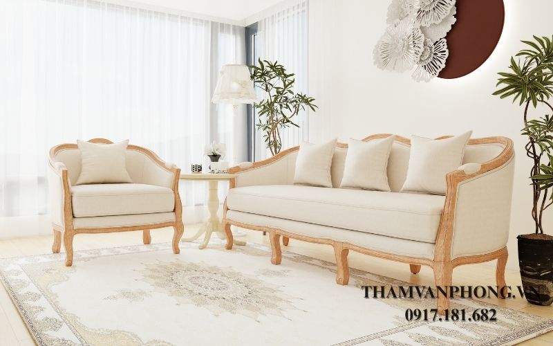 Thảm trang trí phòng khách cho không gian hiện đại